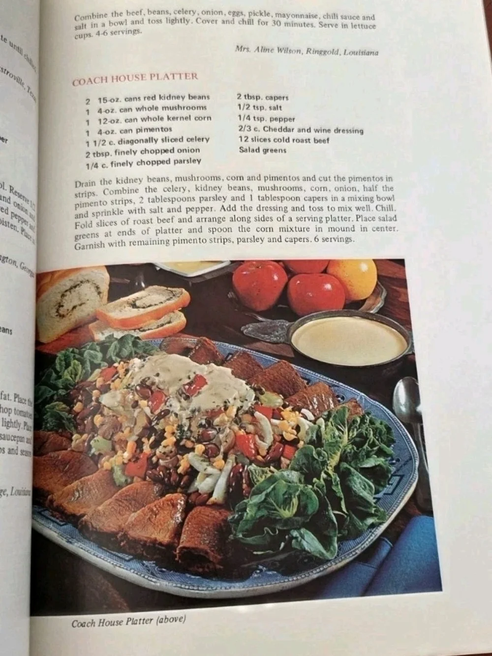 Vintage 1971 Southern Living Cookbook Library The Meats Cookbook Oxmoor House HC